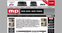 Desktop Screenshot of musikkweb.no